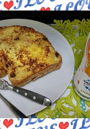カルピスみかんDeフレンチ・トースト☺♥-レシピのメイン写真
