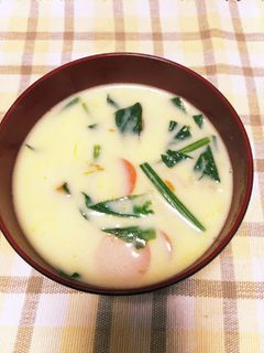 一人暮らしのかぼちゃのミルクスープ-レシピのメイン写真