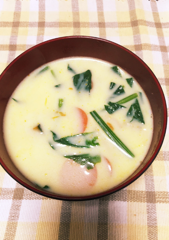 一人暮らしのかぼちゃのミルクスープ-レシピのメイン写真