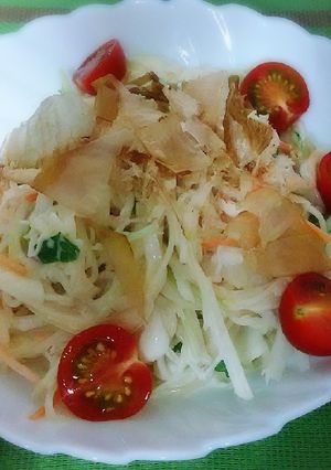 簡単/節約/時短/サラダそうめん-レシピのメイン写真