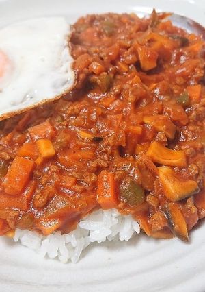 ドライカレー-レシピのメイン写真