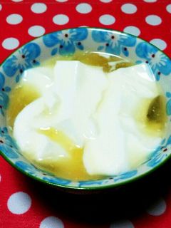 簡単濃厚杏仁豆腐 ジャスミンシロップ-レシピのメイン写真