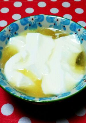 簡単濃厚杏仁豆腐 ジャスミンシロップ-レシピのメイン写真