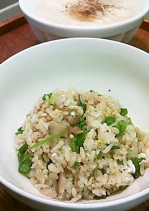 ザーサイ・ピーマン炒飯-レシピのメイン写真