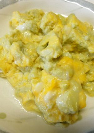 ＊枝豆豆腐でスクランブルエッグ＊-レシピのメイン写真