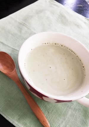 緑茶ミルク-レシピのメイン写真