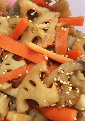 いつもの常備菜に！れんこんのきんぴら-レシピのメイン写真