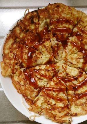 お好み焼きそうめん-レシピのメイン写真