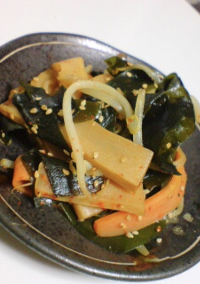 味付メンマとわかめの中華風炒め-レシピのメイン写真