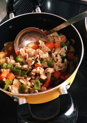大豆水煮でポークビーンズ-レシピのメイン写真