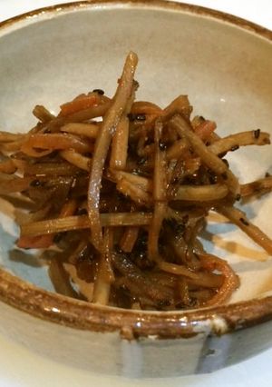 きんぴら牛蒡-レシピのメイン写真