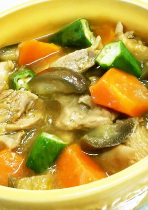 鶏もも肉のソース煮込み-レシピのメイン写真