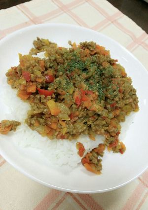 ドライカレー-レシピのメイン写真