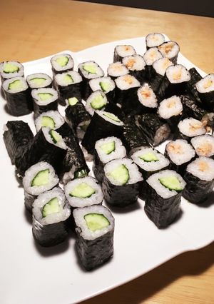細巻（カッパ・納豆）-レシピのメイン写真