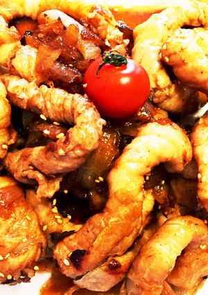 ☆玉ねぎの豚肉巻き☆-レシピのメイン写真