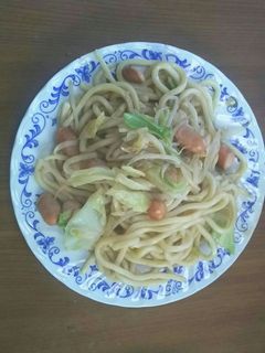 焼うどん カツオ風味-レシピのメイン写真