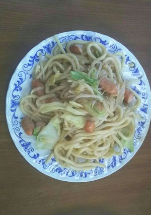 焼うどん カツオ風味-レシピのメイン写真