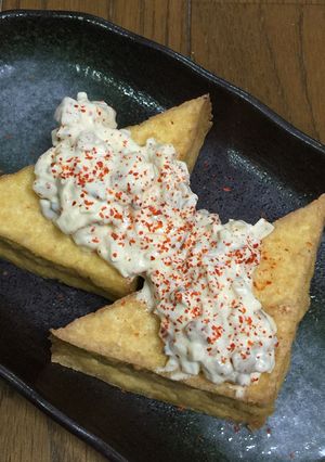 厚揚げ・いぶりがっこのタルタルソース-レシピのメイン写真
