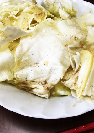 夜食に簡単1分☆キャベツナムル-レシピのメイン写真