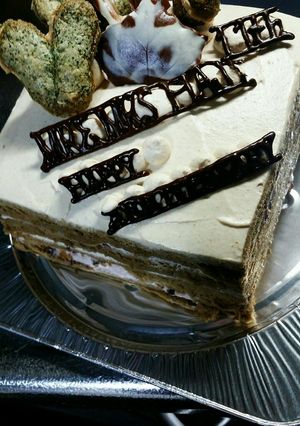 和風なデコレーションケーキ-レシピのメイン写真
