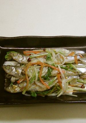 焼きししゃもと野菜のオイル漬け-レシピのメイン写真