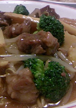 牛バラあんかけご飯-レシピのメイン写真