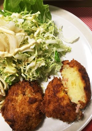 新じゃがで！バター風味のコロッケ-レシピのメイン写真