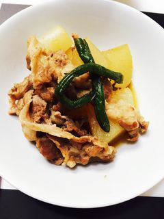 大根と豚コマ煮物-レシピのメイン写真