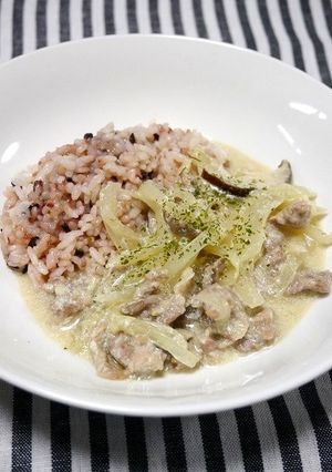 からだにやさしい！白いビーフストロガノフ-レシピのメイン写真