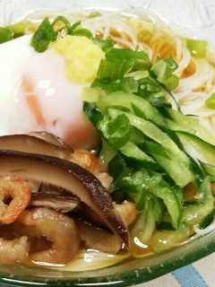ぶっかけ素麺☆手作りそうめんつゆで-レシピのメイン写真