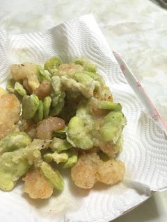 エビとそら豆の天ぷら-レシピのメイン写真