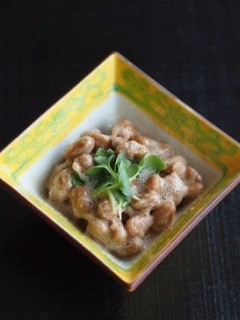 簡単♪酢玉ねぎ入り納豆-レシピのメイン写真