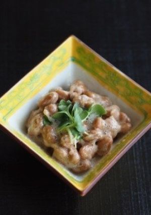 簡単♪酢玉ねぎ入り納豆-レシピのメイン写真