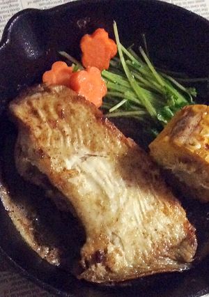スキレットでカレイのムニエル-レシピのメイン写真