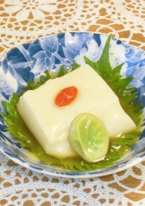ふわとろ胡麻豆腐-レシピのメイン写真