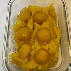รูปของ ホットクックで簡単栗きんとん&大学芋