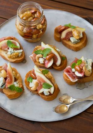 いちじくとブルーチーズの タルティーヌ-レシピのメイン写真