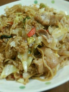 簡単♪美味しい焼きそばの焼き方&そばめし-レシピのメイン写真