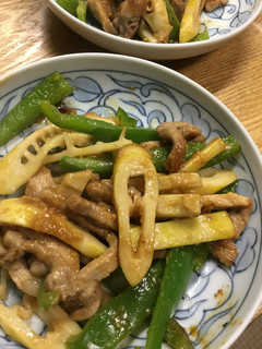 破竹と豚肉のみそ炒め-レシピのメイン写真