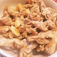 ★沖縄料理!島にんにくと豚肉炒め★