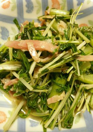 水菜とベーコンのサッパリ炒め☆-レシピのメイン写真