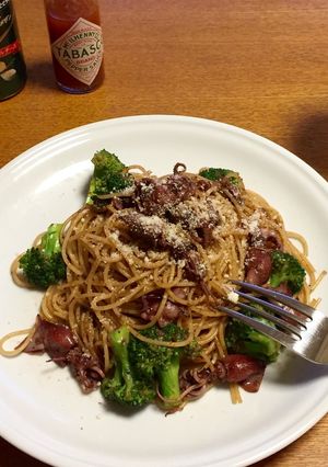 生ホタルイカとブロッコリーのパスタ-レシピのメイン写真
