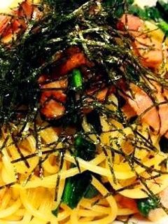 ★ほうれん草とソーセージの和風パスタ★-レシピのメイン写真