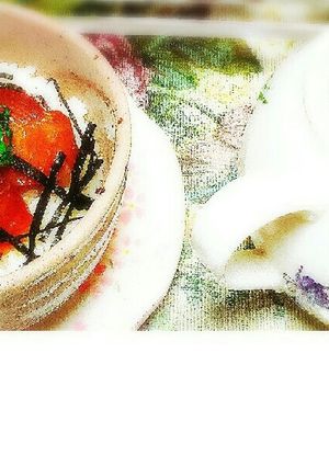 うま！鰹半柵で二人分の鰹生姜漬け茶漬け☆-レシピのメイン写真