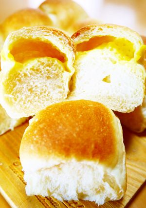 ランチおやつに♪HB＊クリームちぎりパン-レシピのメイン写真