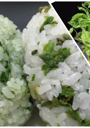 山菜食べよう！春の山菜おにぎり-レシピのメイン写真