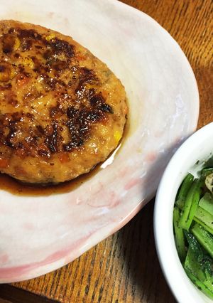 簡単ヘルシー豆腐ハンバーグ-レシピのメイン写真