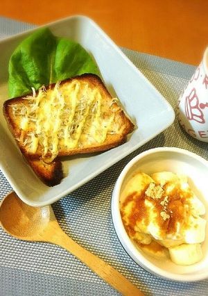 簡単!しらすとチーズのホットトースト-レシピのメイン写真