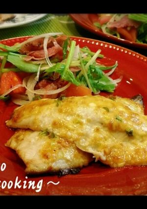 お魚がふわふわに仕上がる♪醤油麹マヨ焼き-レシピのメイン写真