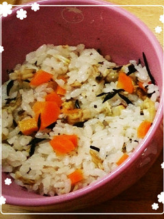 鉄分豊富なあさりの炊き込みご飯-レシピのメイン写真